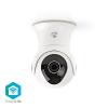 TELECAMERA SMART IP NEDIS WIFICO20CWT Wi-Fi Full HD 1080p IP65 Cloud Storage (opzionale) 16GB interno 12 V DC Con sensore di movimento Visione notturna Bianco